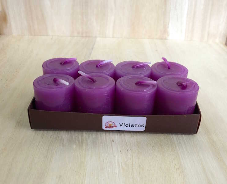 Velas aroma Violeta